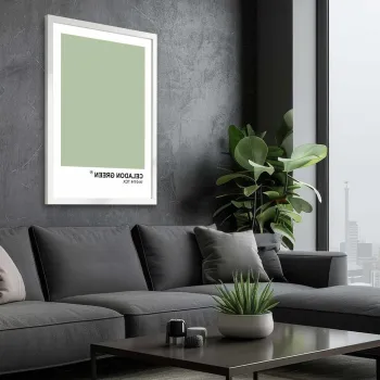Tablou decorativ, BC11827_5575, MDF, Inramat: 100% PLASTIC (Grosime: 2 cm, Multicolor imagine