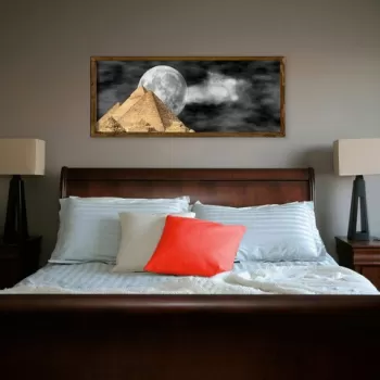 Tablou decorativ, BUL005, MDF, Imprimat UV, Negru / Alb / Crem / Gri / Nuc imagine