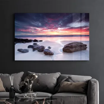 Tablou decorativ, CAM-3020, Dimensiuni: 46 x 72 cm, Multicolor imagine