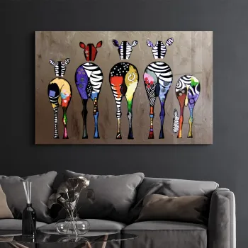 Tablou decorativ, CAM-3090, Dimensiuni: 70 x 110 cm, Multicolor imagine