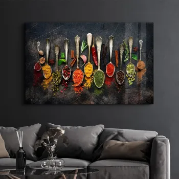 Tablou decorativ, CAM-5027, Dimensiuni: 46 x 72 cm, Multicolor imagine