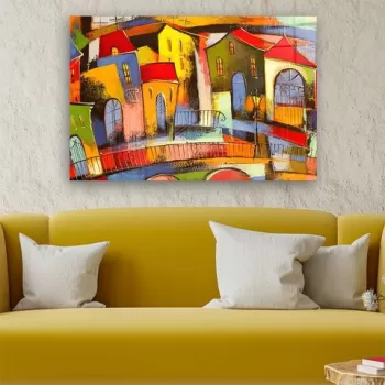 Tablou decorativ, CAM1042732249, Sticla temperata, Dimensiune: 40 x 60 cm, Multicolor imagine