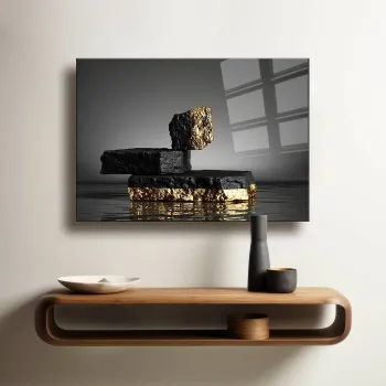 Tablou decorativ, Camtbl-015, 50 x 70 cm, Multicolor imagine
