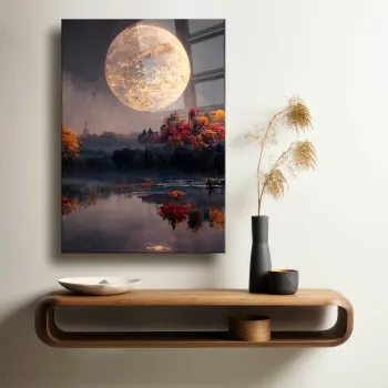 Tablou decorativ, Camtbl-036, 50 x 70 cm, Multicolor imagine