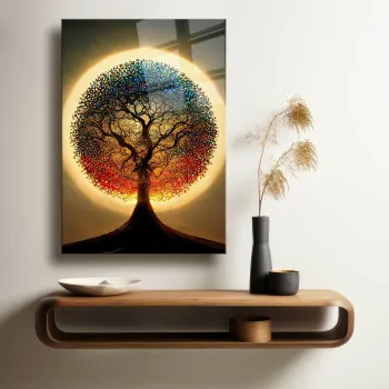 Tablou decorativ, Camtbl-045, Dimensiune: 60 x 90 cm, Multicolor imagine