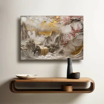 Tablou decorativ, Camtbl-064, Dimensiune: 60 x 90 cm, Multicolor imagine