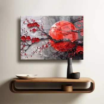 Tablou decorativ, Camtbl-085, Dimensiune: 60 x 90 cm, Multicolor imagine