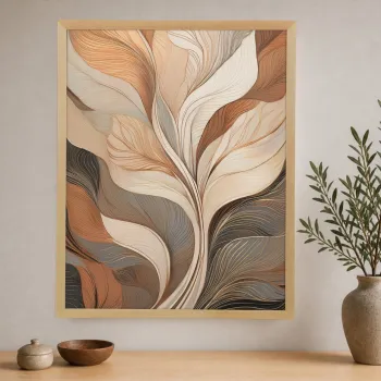 Tablou decorativ, Cc-D-Ah-1005 70 x 95, PANZA, Lemn (Grosime: 18 mm, Multicolor imagine