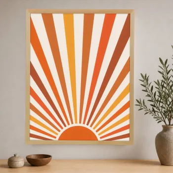 Tablou decorativ, Cc-D-Ah-1020 70 x 95, PANZA, Lemn (Grosime: 18 mm, Multicolor imagine