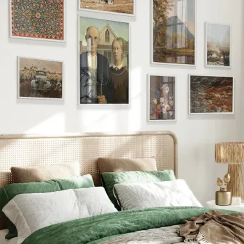 Tablou decorativ, Cgs-006-White-Byk, LEMN SOLID, Fata: 100% PVC STICLA, Multicolor imagine