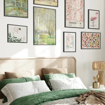 Tablou decorativ, Cgs-007-Black-Kck, LEMN SOLID, Fata: 100% PVC STICLA, Multicolor imagine