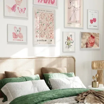 Tablou decorativ, Cgs-016-White-Kck, LEMN SOLID, Fata: 100% PVC STICLA, Multicolor imagine