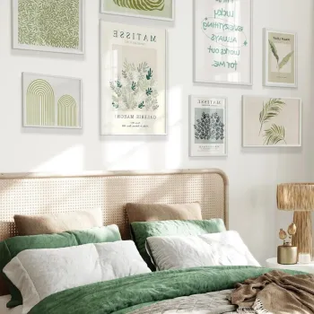 Tablou decorativ, Cgs-030-White-Kck, LEMN SOLID, Fata: 100% PVC STICLA, Multicolor imagine