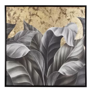 Tablou decorativ Coralie 854, Bizzotto, O82.6 cm, canvas pictat si imprimat/MDF imagine