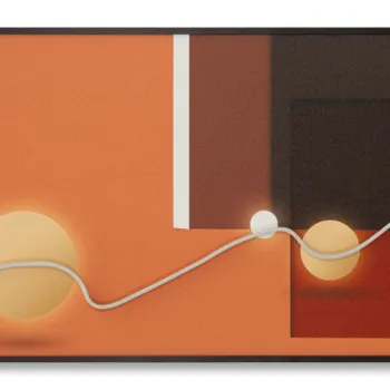 Tablou decorativ cu LED, Mauro Ferretti, Abstract, 150x50 cm, canvas/MDF, multicolor imagine