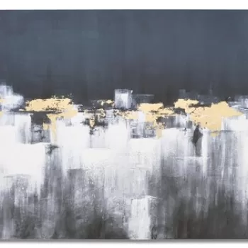 Tablou decorativ Cubix, Mauro Ferretti, 80x120 cm, canvas, multicolor imagine