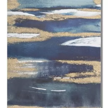 Tablou decorativ Dark Blue, Mauro Ferretti, 60x80 cm, canvas pictat manual, multicolor imagine