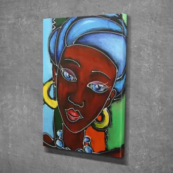 Tablou decorativ, DC083, Canvas, 30 x 40 cm, Multicolor imagine