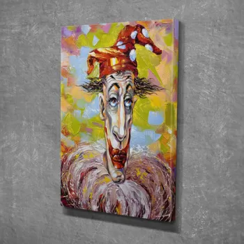 Tablou decorativ, DC085, Canvas, 30 x 40 cm, Multicolor imagine