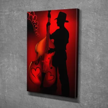 Tablou decorativ, DC100, Canvas, 30 x 40 cm, Multicolor imagine