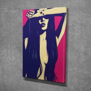 Tablou decorativ, DC122, Canvas, 30 x 40 cm, Multicolor imagine