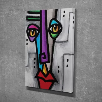 Tablou decorativ, DC139, Canvas, 30 x 40 cm, Multicolor imagine