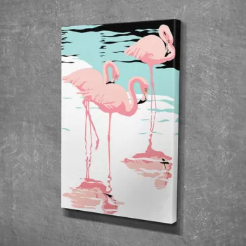 Tablou decorativ, DC141, Canvas, 30 x 40 cm, Multicolor imagine