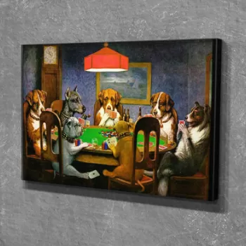 Tablou decorativ, DC192, Canvas, Lemn, Multicolor imagine