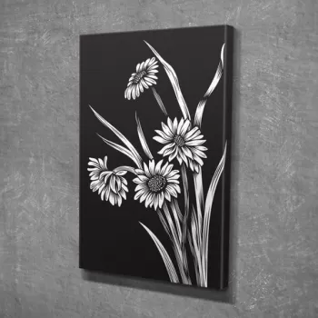 Tablou decorativ, DC214, Canvas, Lemn, Multicolor imagine