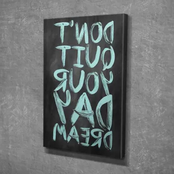 Tablou decorativ, DC229, Canvas, Lemn, Multicolor imagine