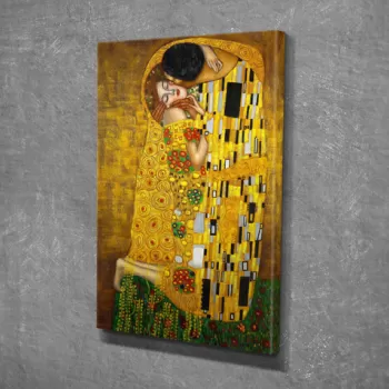 Tablou decorativ, DC239, Canvas, Lemn, Multicolor imagine