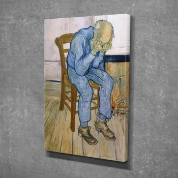Tablou decorativ, DC260, Canvas, Lemn, Multicolor imagine