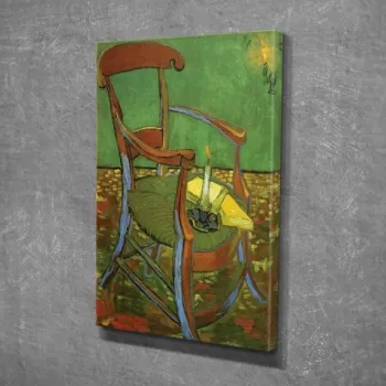 Tablou decorativ, DC274, Canvas, Lemn, Multicolor imagine