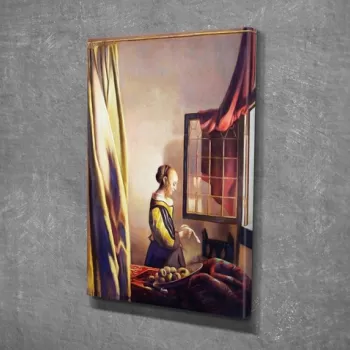 Tablou decorativ, DC292, Canvas, Lemn, Multicolor imagine