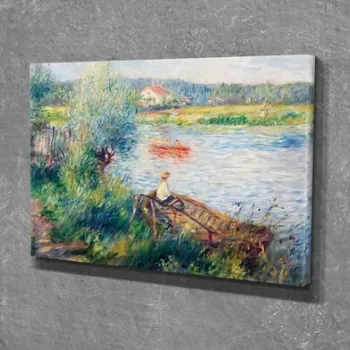 Tablou decorativ, DC306, Canvas, Lemn, Multicolor imagine