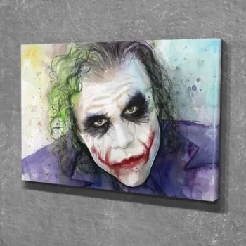 Tablou decorativ, DC352, Canvas, Lemn, Multicolor imagine