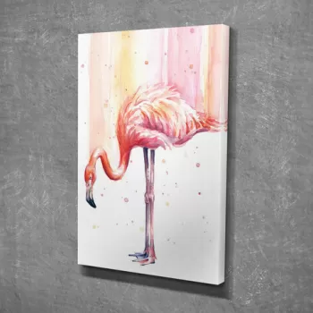 Tablou decorativ, DC358, Canvas, Lemn, Multicolor imagine