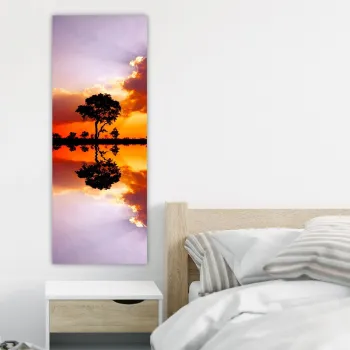 Tablou decorativ, DKY126202511_3080, PANZA, 30 x 80 cm, Multicolor imagine
