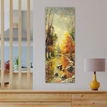 Tablou decorativ, DKY17038537_3080, PANZA, 30 x 80 cm, Multicolor imagine