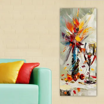 Tablou decorativ, DKY52163605_50120, Cadru: 100% LEMN (grosime: 3 cm), Multicolor imagine