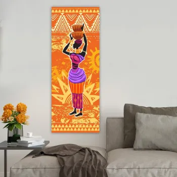 Tablou decorativ, DKY81156188445_3080, PANZA, 30 x 80 cm, Multicolor imagine