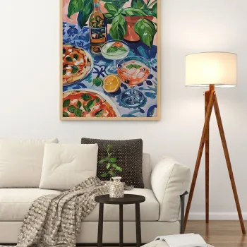 Tablou decorativ, Ersy1Ham35, Pictura: Hartie foto 300 g/m2, Multicolor imagine