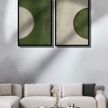 Tablou decorativ, Ersy2Limodel44-Siyah, LEMN SOLID, MDF (Grosime: 2,7 mm, Multicolor imagine