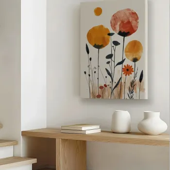 Tablou decorativ, Ersysb020, 70 x 100 cm, Multicolor imagine