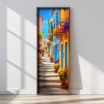 Tablou decorativ, FAH011-150, MDF, Lemn masiv, Multicolor imagine