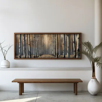 Tablou decorativ, FAH046-120, MDF, Lemn masiv, Multicolor imagine