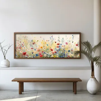 Tablou decorativ, FAH087-120, MDF, Lemn masiv, Multicolor imagine