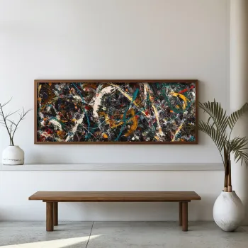 Tablou decorativ, FAH146-120, MDF, Lemn masiv, Multicolor imagine