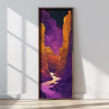 Tablou decorativ, FAH170-150, MDF, Lemn masiv, Multicolor imagine