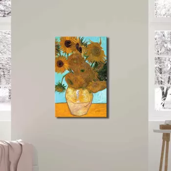 Tablou decorativ, FAMOUSART-03, Canvas, Dimensiune: 45 x 70 cm, Multicolor imagine